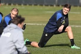 Inter, primo allenamento della settimana.