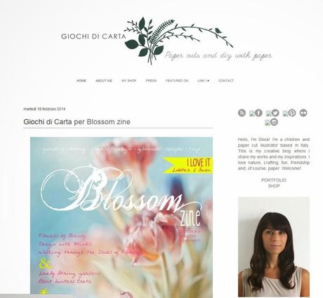 E' uscito da pochi giorni Blossom zine edizione Spring e ...