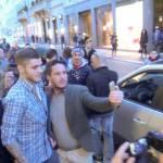 Mauro Icardi e Wanda shopping di lusso in via Montenapoleone 03