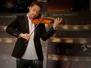 David Garrett con il suo Stradivari