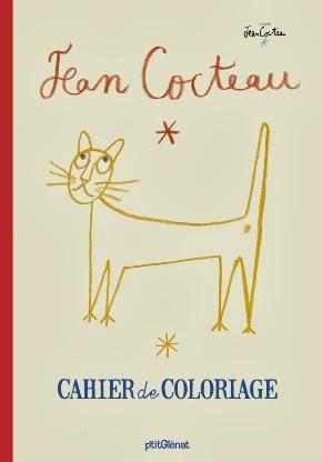 Cahier de coloriage Jean Cocteau