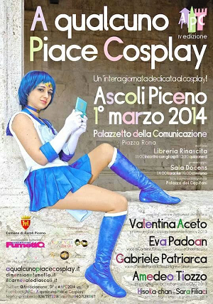 Il primo marzo si terrà la quattordicesima edizione di A qualcuno Piace Cosplay 