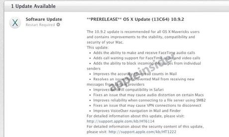 osx 10.9.2 pre-release