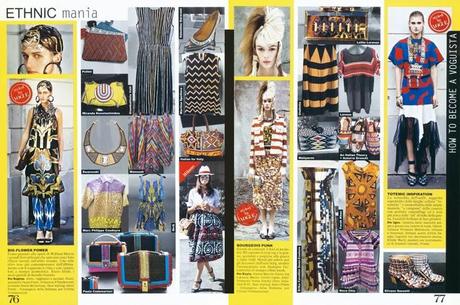 My Work... Voguistas for the Shopping in Vogue - Summer 2014