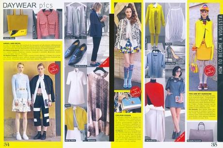 My Work... Voguistas for the Shopping in Vogue - Summer 2014