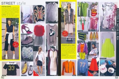 My Work... Voguistas for the Shopping in Vogue - Summer 2014