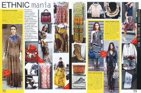 My Work... Voguistas for the Shopping in Vogue - Summer 2014