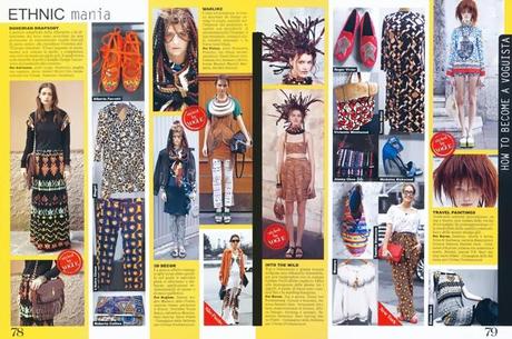 My Work... Voguistas for the Shopping in Vogue - Summer 2014