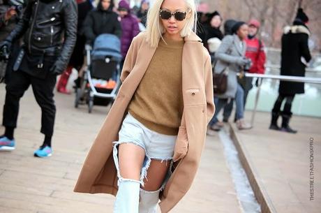 In the Street...Jeans strappati...For vogue.it