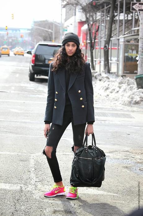 In the Street...Jeans strappati...For vogue.it