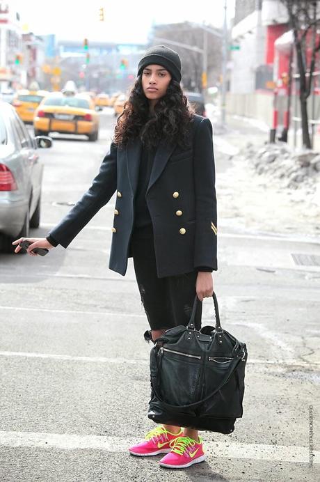 In the Street...Jeans strappati...For vogue.it