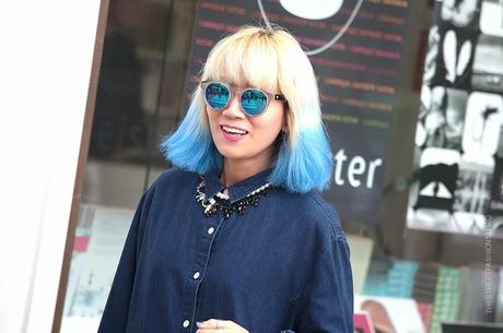 In the Street...Celeste / Baby Blue #3