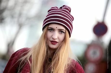 In the Street...Elisa Baudoin...Makeup and Style Inspiration, Paris