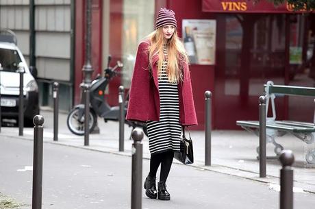 In the Street...Elisa Baudoin...Makeup and Style Inspiration, Paris