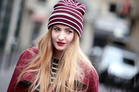 In the Street...Elisa Baudoin...Makeup and Style Inspiration, Paris