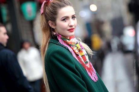 In the Street...Elisa Baudoin...Makeup and Style Inspiration, Paris
