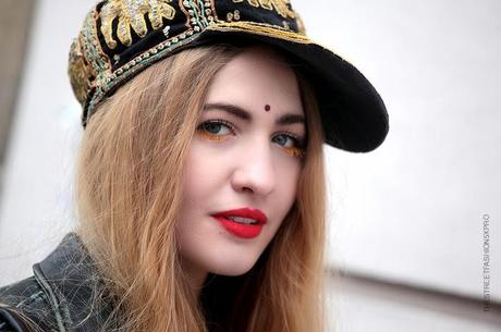 In the Street...Elisa Baudoin...Makeup and Style Inspiration, Paris