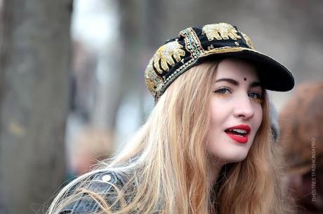 In the Street...Elisa Baudoin...Makeup and Style Inspiration, Paris