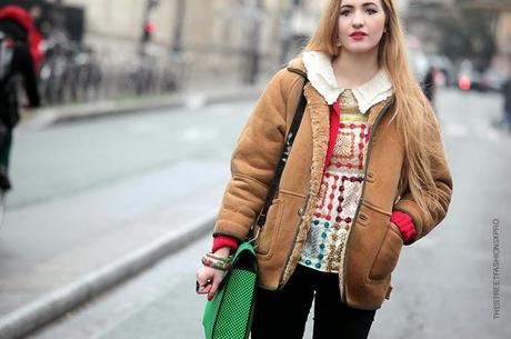 In the Street...Elisa Baudoin...Makeup and Style Inspiration, Paris