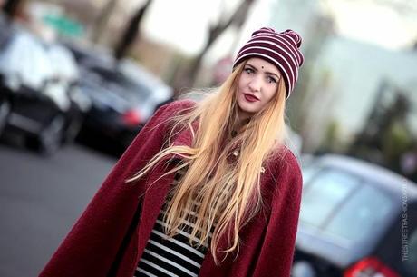 In the Street...Elisa Baudoin...Makeup and Style Inspiration, Paris