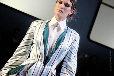 At Ulyana Sergeenko Show...A Magical Trip on the Orient Express