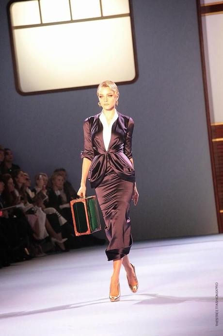 At Ulyana Sergeenko Show...A Magical Trip on the Orient Express