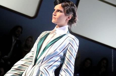 At Ulyana Sergeenko Show...A Magical Trip on the Orient Express