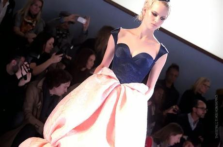 At Ulyana Sergeenko Show...A Magical Trip on the Orient Express