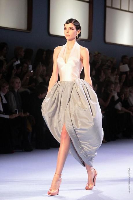 At Ulyana Sergeenko Show...A Magical Trip on the Orient Express