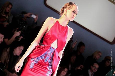 At Ulyana Sergeenko Show...A Magical Trip on the Orient Express