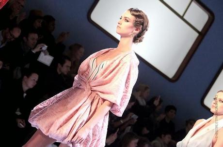 At Ulyana Sergeenko Show...A Magical Trip on the Orient Express