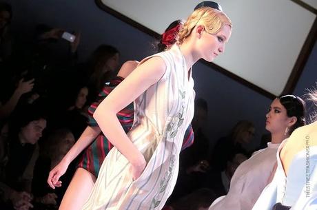 At Ulyana Sergeenko Show...A Magical Trip on the Orient Express