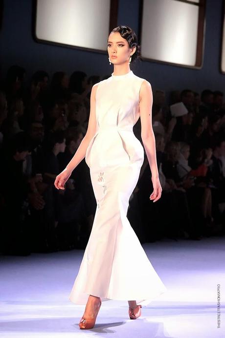 At Ulyana Sergeenko Show...A Magical Trip on the Orient Express