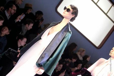 At Ulyana Sergeenko Show...A Magical Trip on the Orient Express