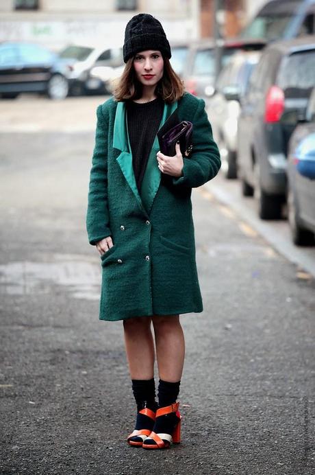 In the Street...Bleu Paon #2, Florence & Milan