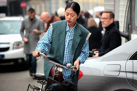 In the Street...Bleu Paon #2, Florence & Milan