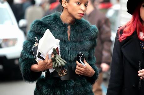 In the Street...Bleu Paon #2, Florence & Milan