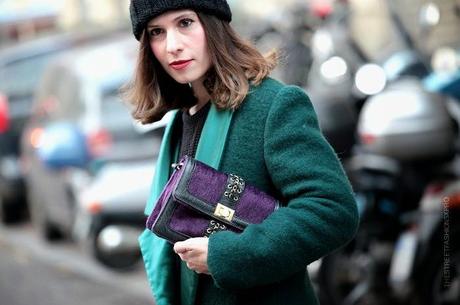 In the Street...Bleu Paon #2, Florence & Milan