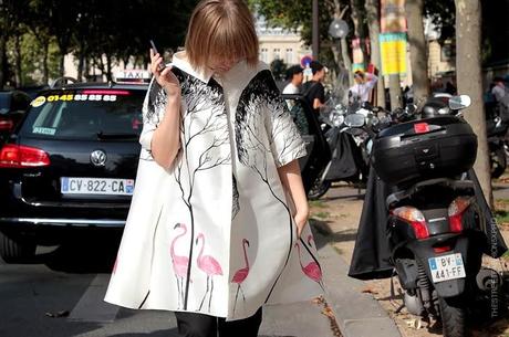 In the Street...Vika Gazinskaya, Paris