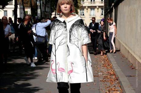 In the Street...Vika Gazinskaya, Paris