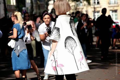 In the Street...Vika Gazinskaya, Paris