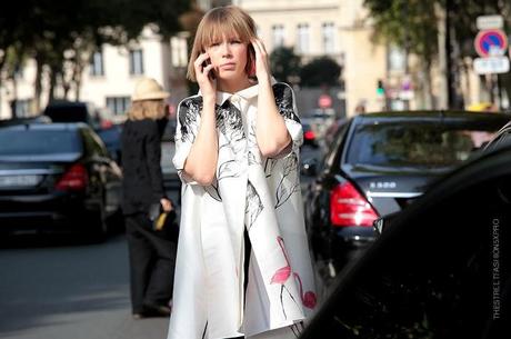 In the Street...Vika Gazinskaya, Paris