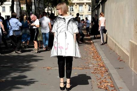 In the Street...Vika Gazinskaya, Paris