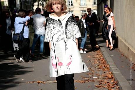 In the Street...Vika Gazinskaya, Paris