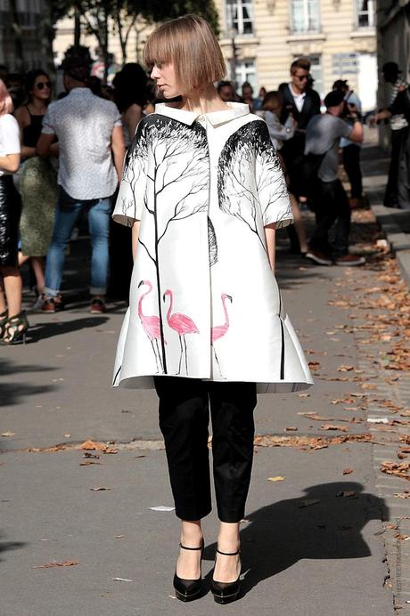 In the Street...Vika Gazinskaya, Paris