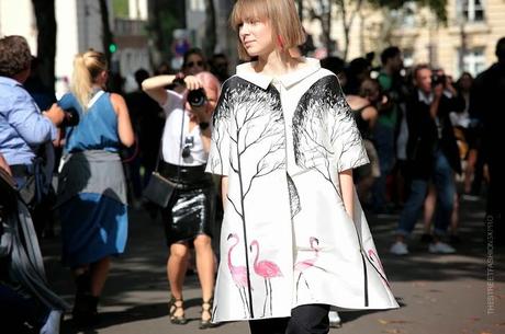 In the Street...Vika Gazinskaya, Paris