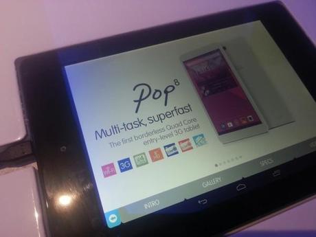 20140225 114801 600x450 Alcatel One Touch Pop 8 e Pop 7: la video preview di AndroidBlog Al MWC 2014 news  Tablet Alcatel One Touch Pop mwc2014 MWC 2014 Alcatel One Touch Pop 8 Alcatel One Touch Pop 7 