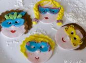 bambini maschera cake topper tutorial