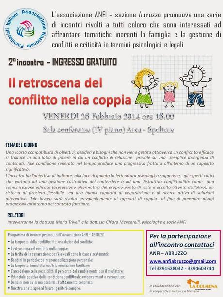 Serata formativa gratuita:il retroscena del conflitto di coppia