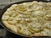 Pizza bianca patate